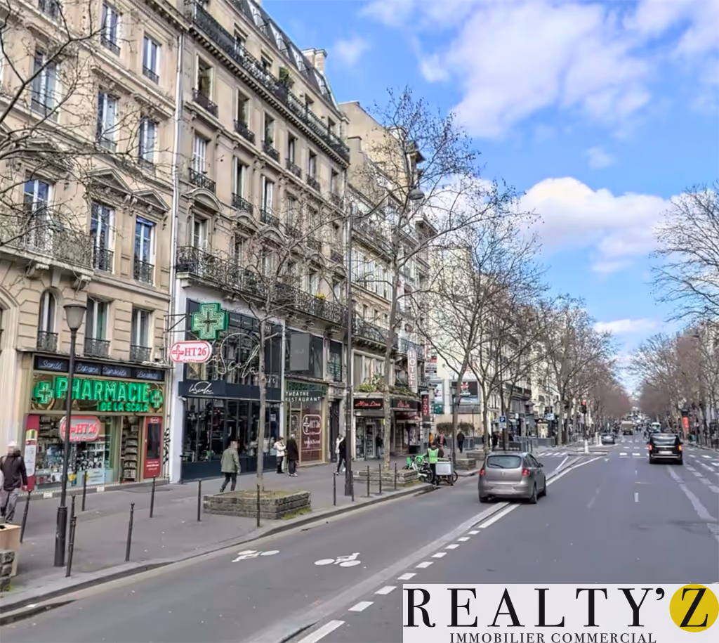 Local Commercial | 250m² | PORTE SAINT MARTIN 