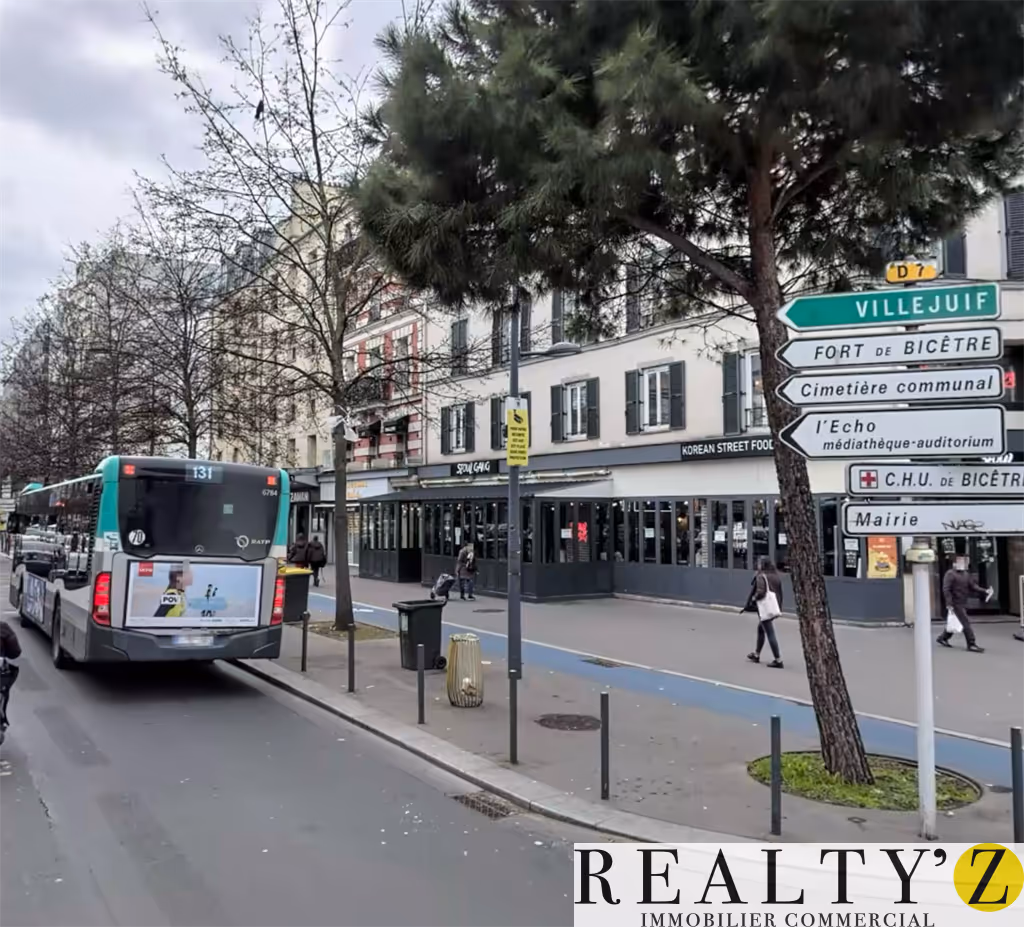 Local Commercial | 28m² | LE KREMLIN BICETRE 