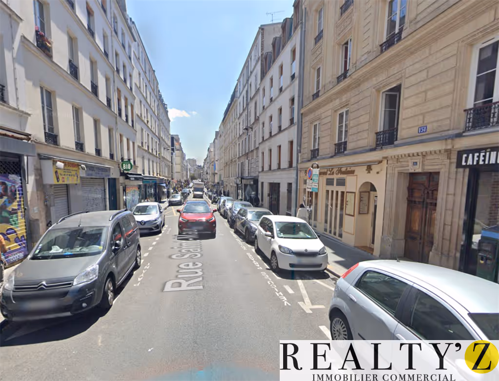 Local Commercial | 80m² | Saint Maur - Faubourg du Temple 