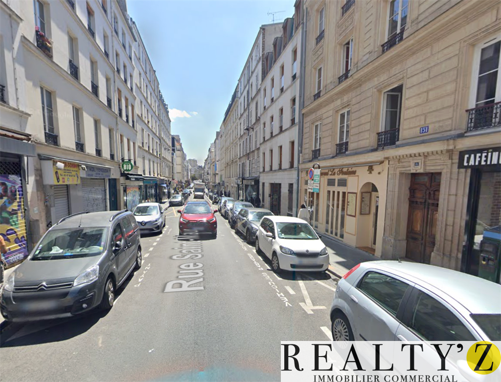Local Commercial | 80m² | Saint Maur - Faubourg du Temple 
