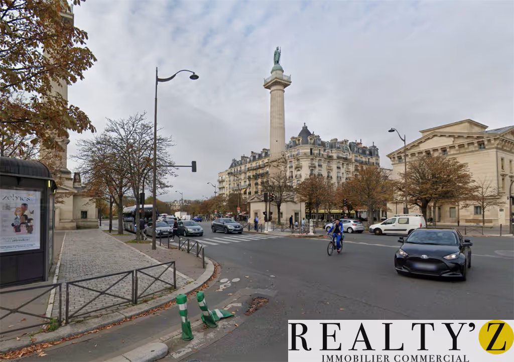 Local Commercial | 118m² | COURS DE VINCENNES 