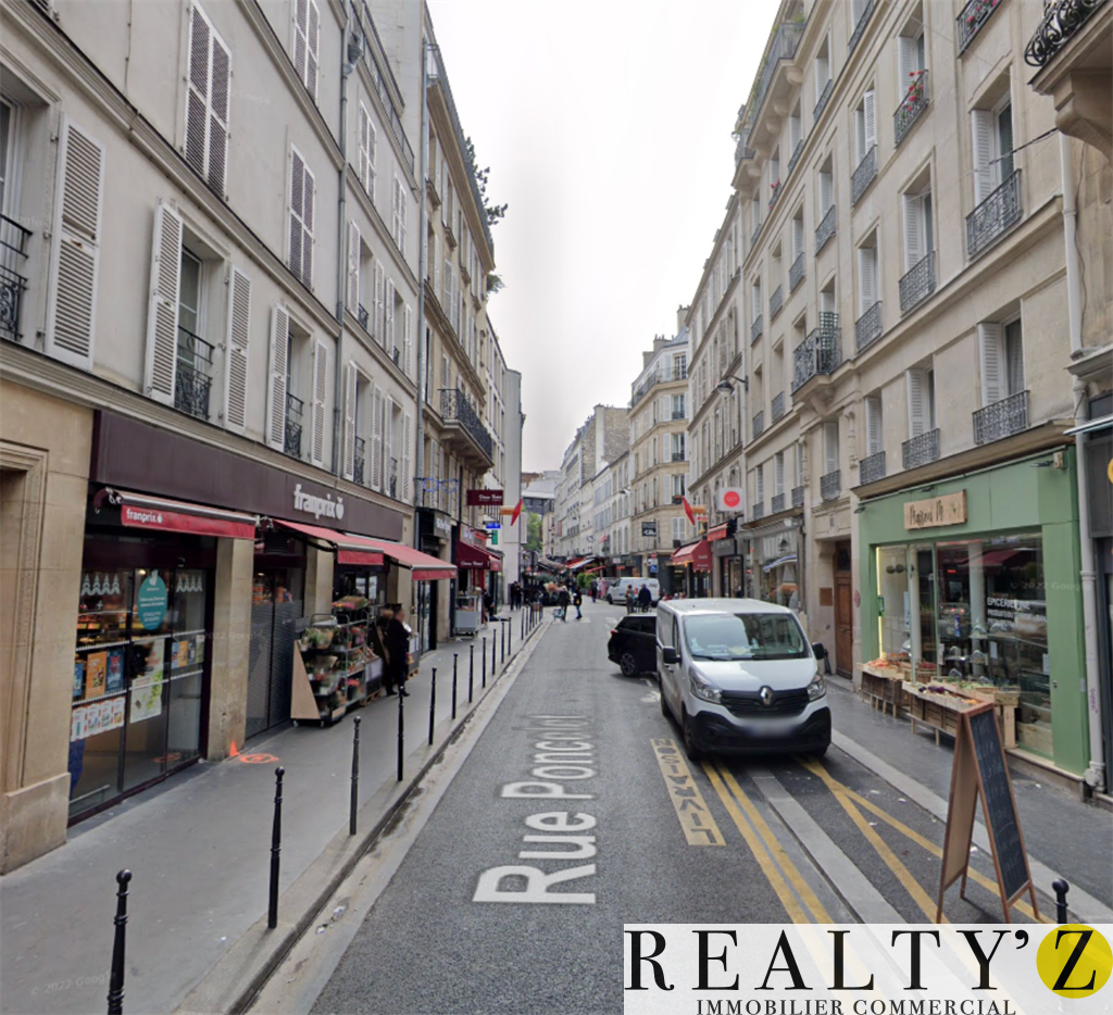 Local Commercial | 39m² | PONCELET 