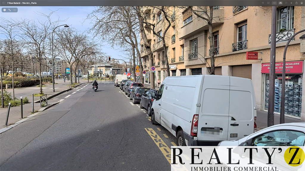 Local Commercial | 66m² | Métro Javel-André Citroën 