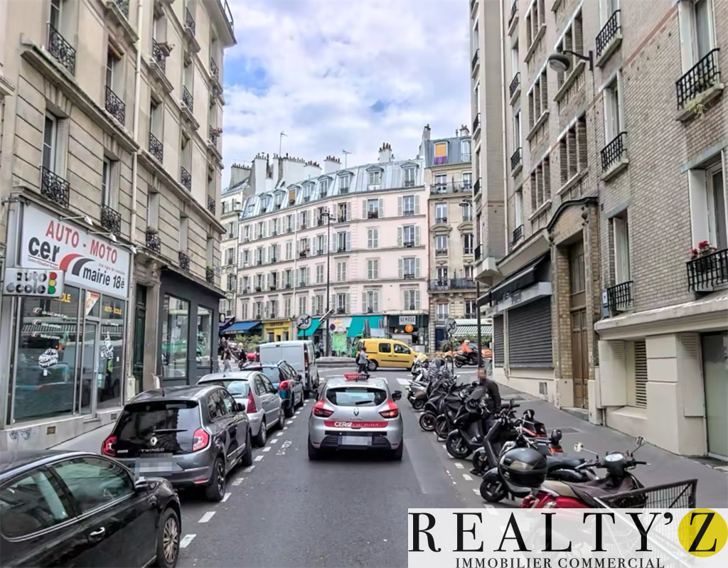 Local Commercial | 22m² | jules joffrin - marcadet 