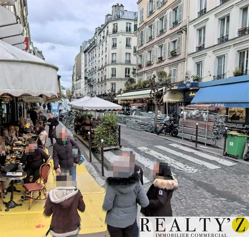 Local Commercial | 43m² | ABESSES - LEPIC 