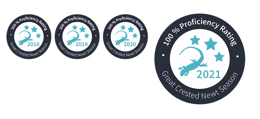 Perfect GCN eDNA proficiency test score for the fourth year running 2021