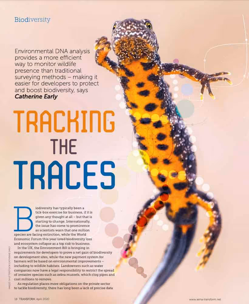 Tracking the Traces - Transform Magazine - Nature Metrics Blog