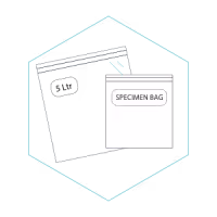 1 x 5 L sampling bag 1 x specimen bag
