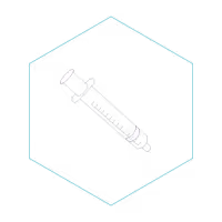 1 x enclosed filter (0.8 μm pore size, polyethersulfone)