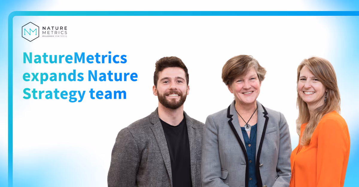 NatureMetrics bolsters Nature Advisory team as global demand for nature-positive strategy ramps up