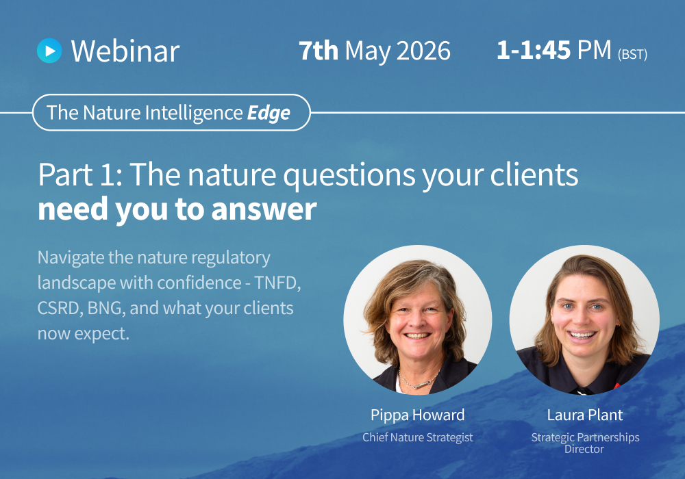 Part 1: The nature questions your clients need you to answer