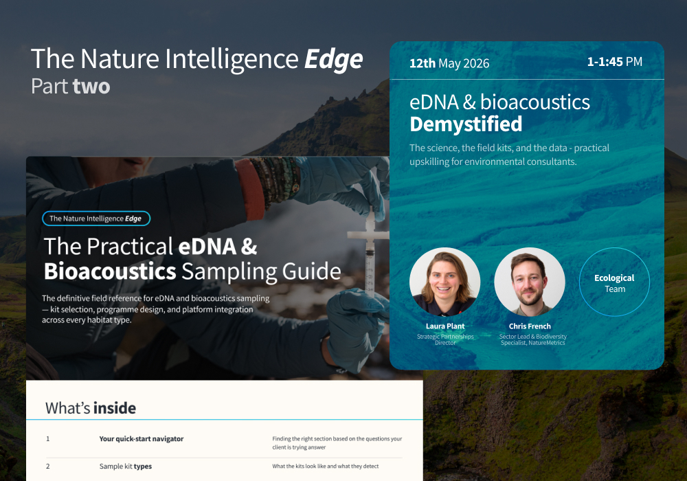 The Practical eDNA and Bioacoustics Sampling Guide