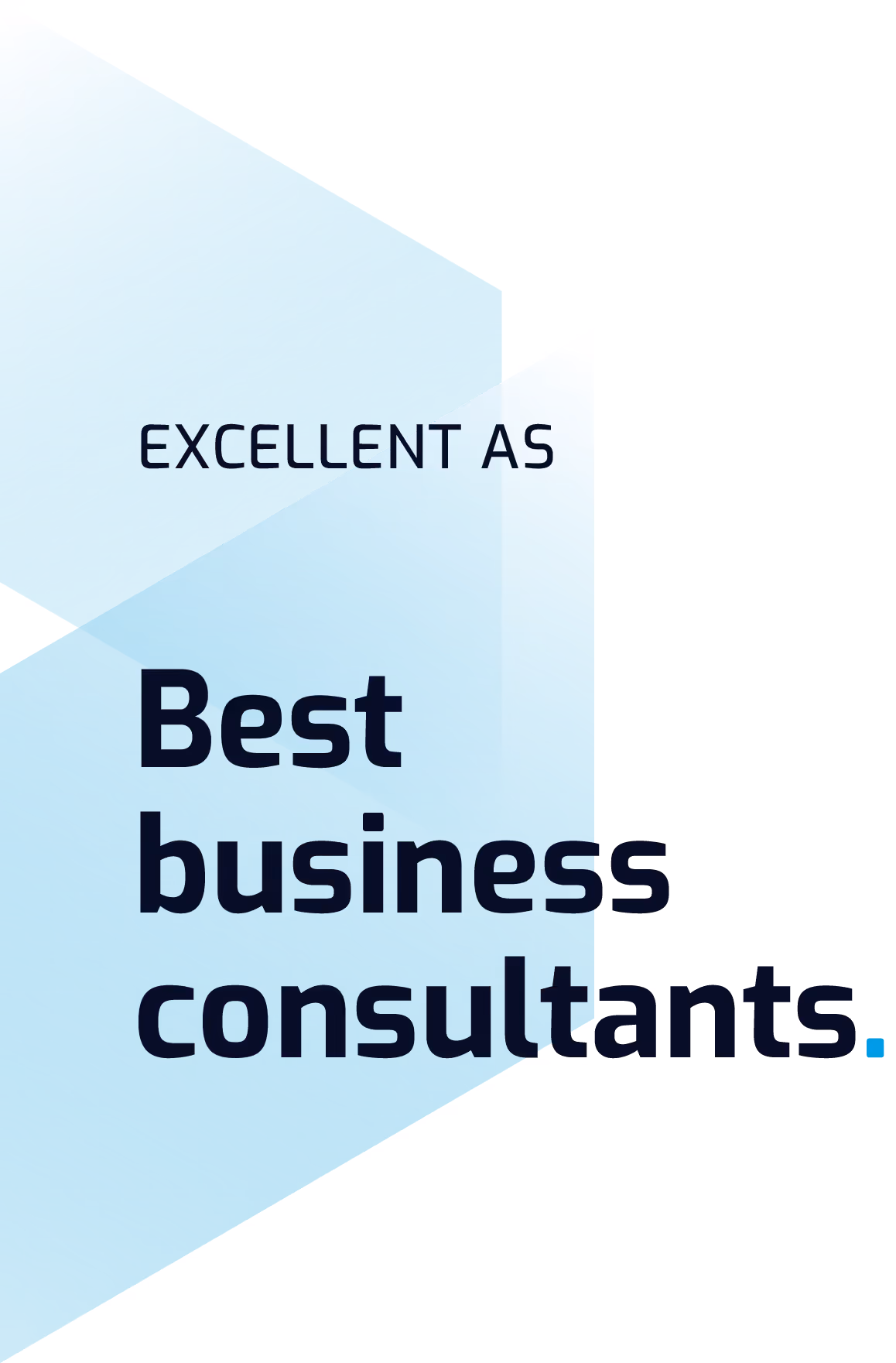 Auszeichnung „Best business consultants“