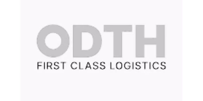 ODTH logo met de tekst Eerste klas logistiek eronder.