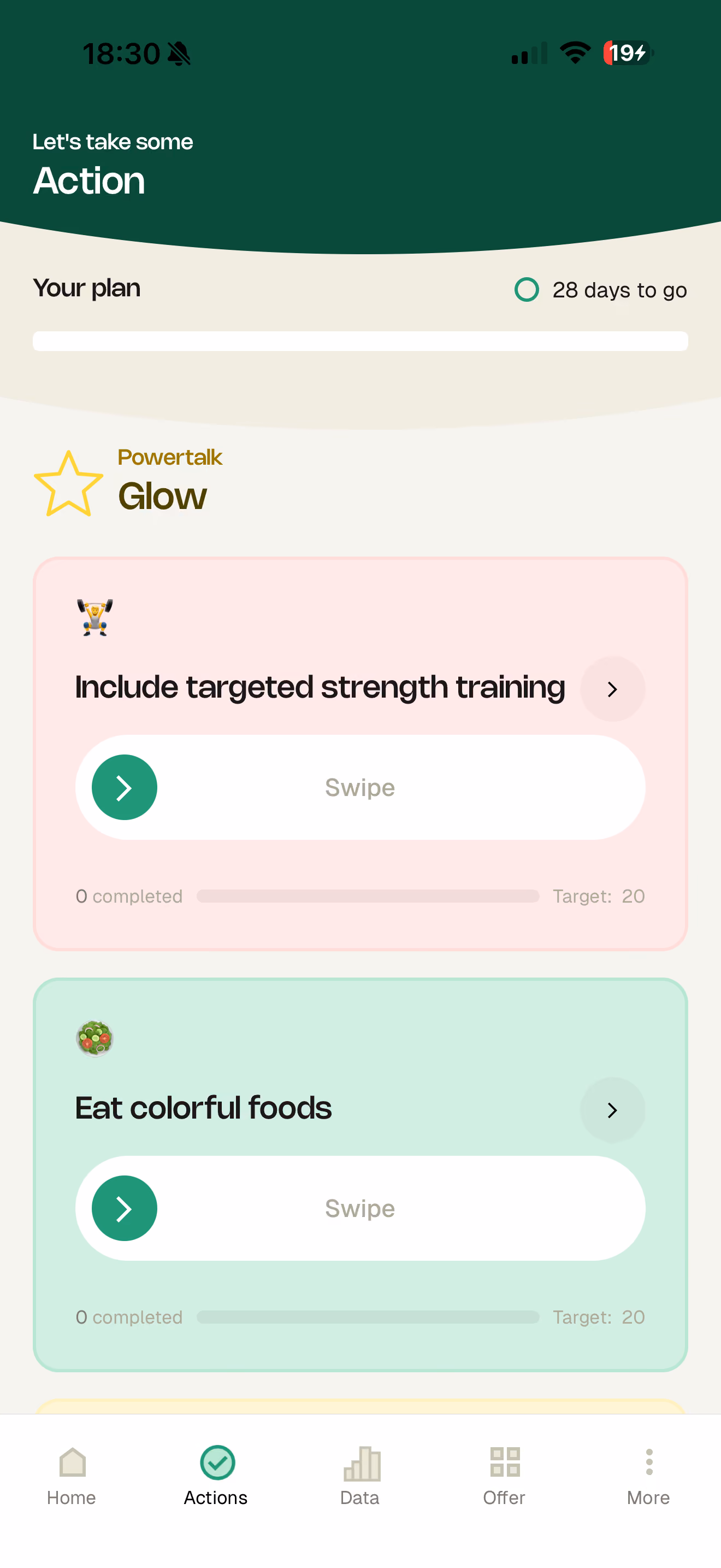 Voeg hier je eigen screenshot van de Yoboo-app in
