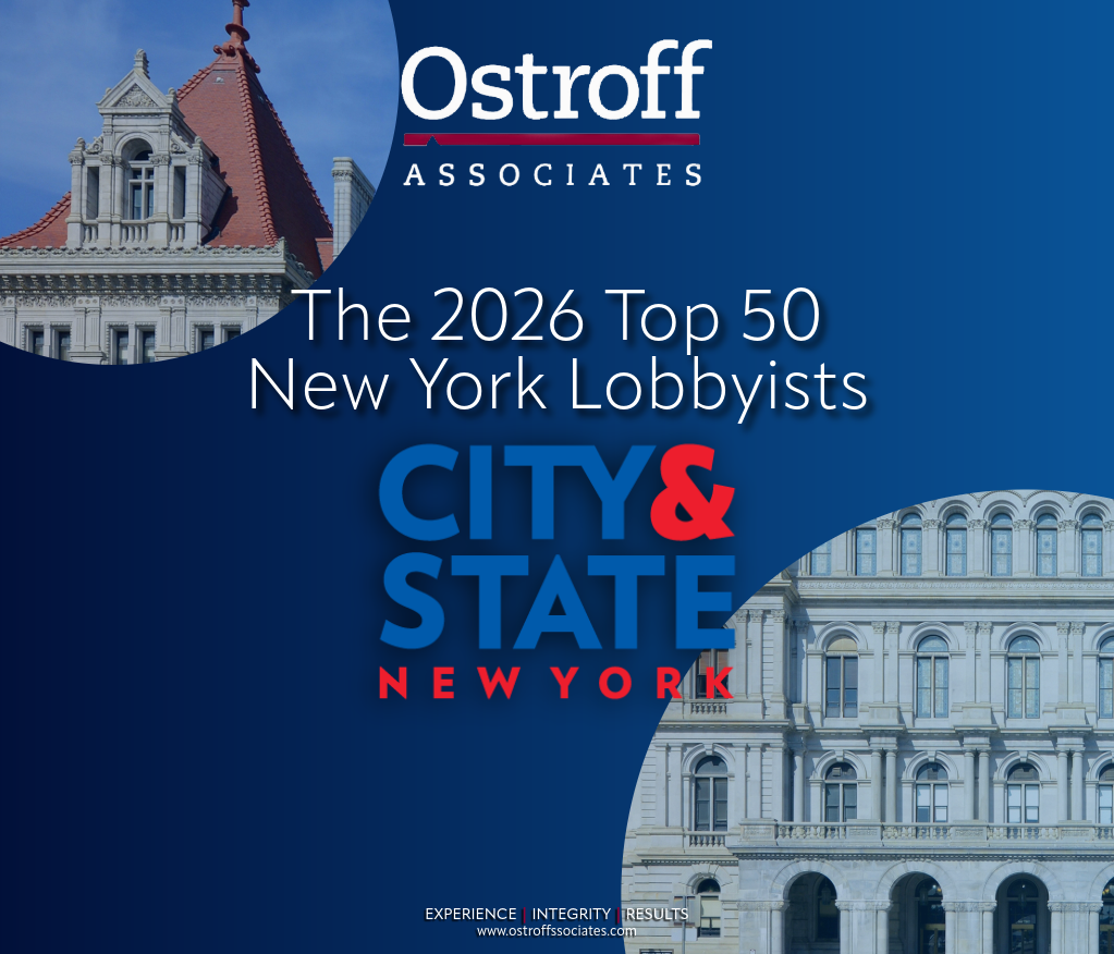 Ostroff Associates Named a Top Five New York Lobbying Firm in 2026 by City & State