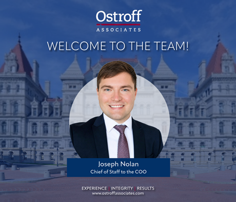 Ostroff Associates Welcomes Joseph Nolan as Chief of Staff to the COO