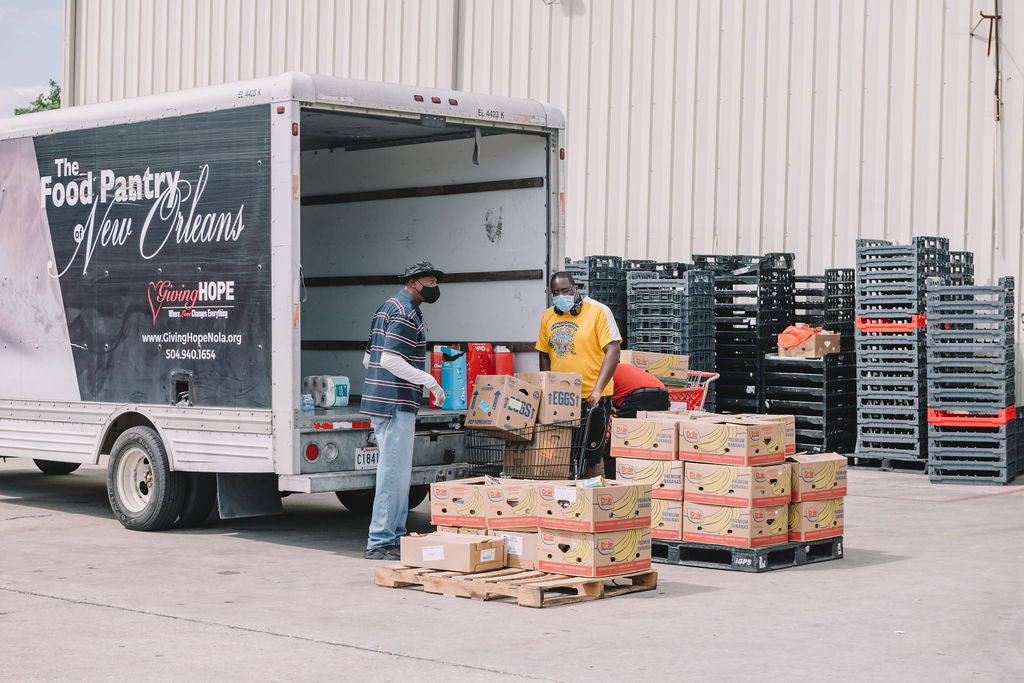 Giving Hope Delivery Truck
