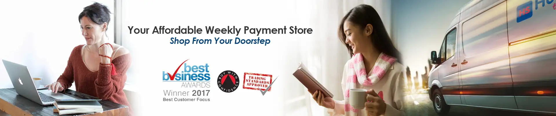 Flexible pay weekly shopping for home essentials and gifts at Homestyle247 with no credit checks.