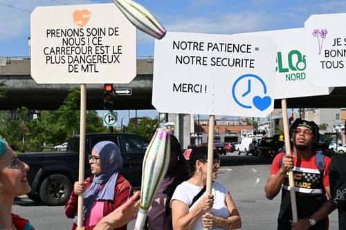In Saint-Michel, pedestrian safety is still waiting for answers