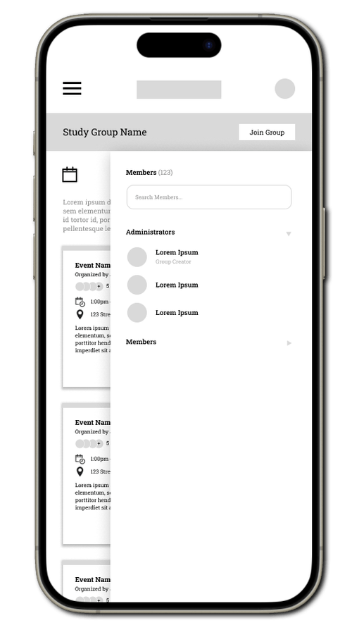 Groovr app low-fidelity order confirmation page