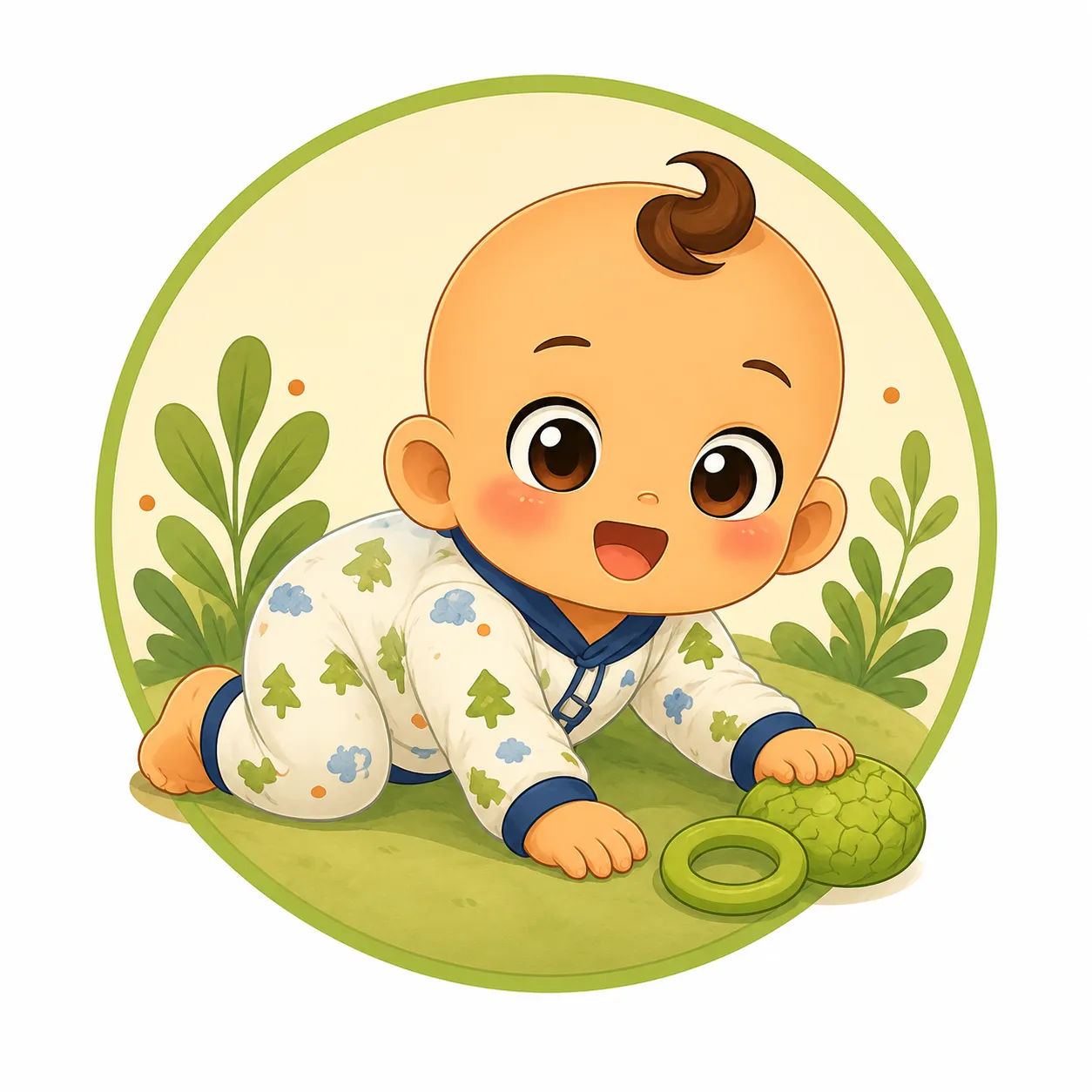 Infant program illustration