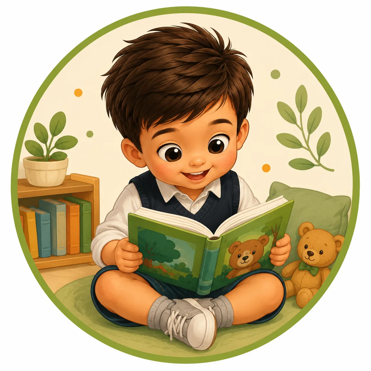 Preschool program illustration
