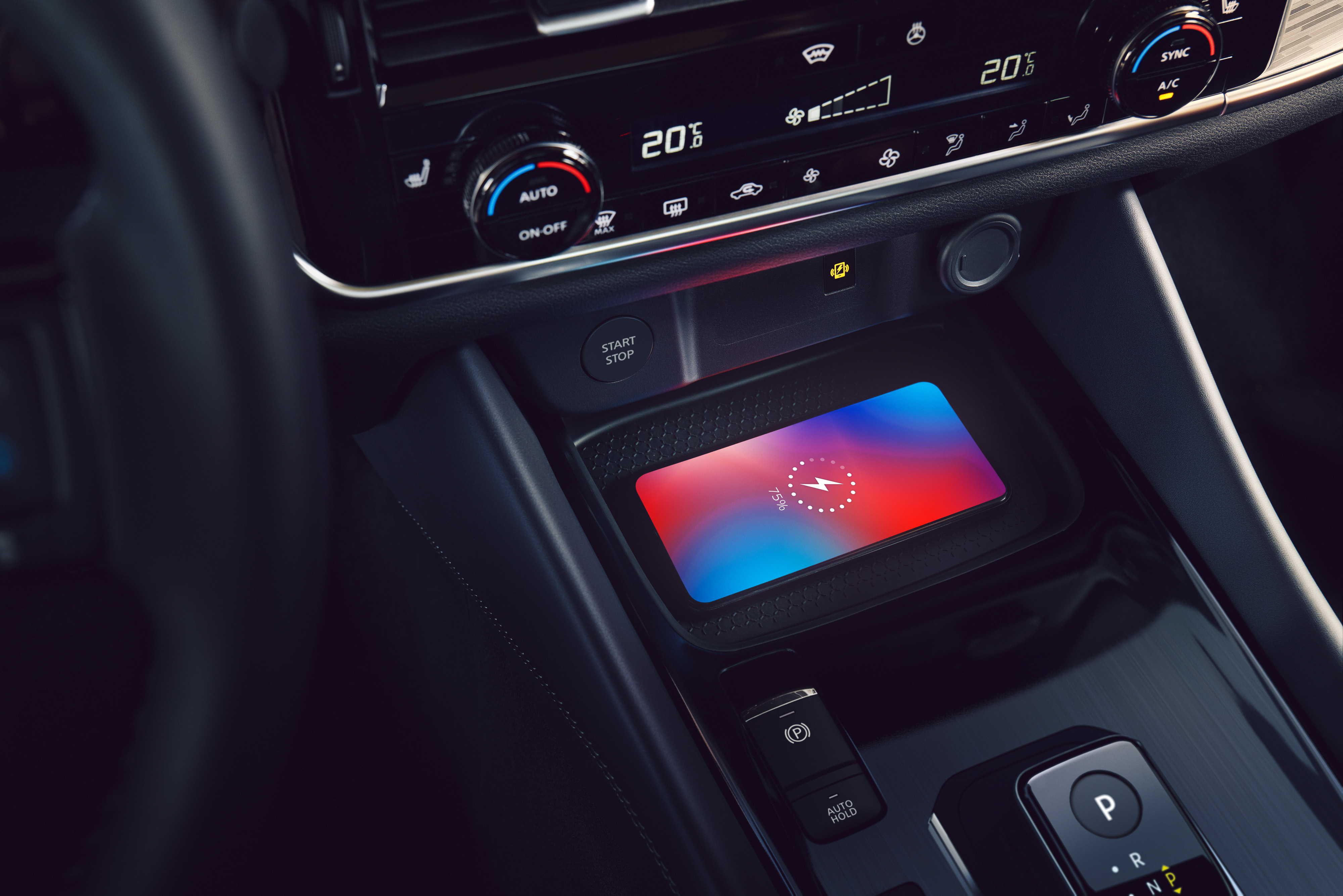 Cargador inalámbrico de smartphone