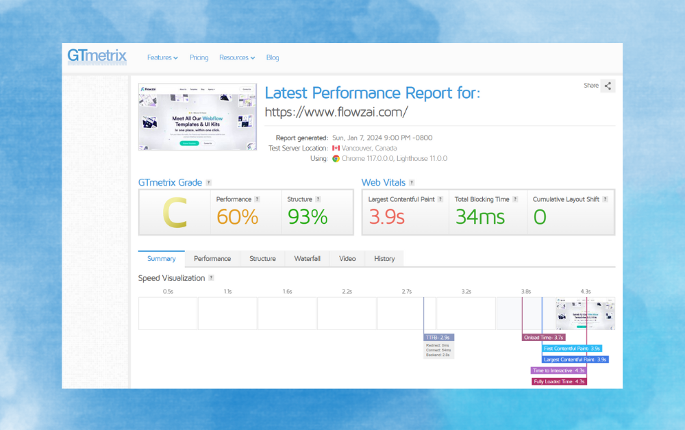 Webflow Speed