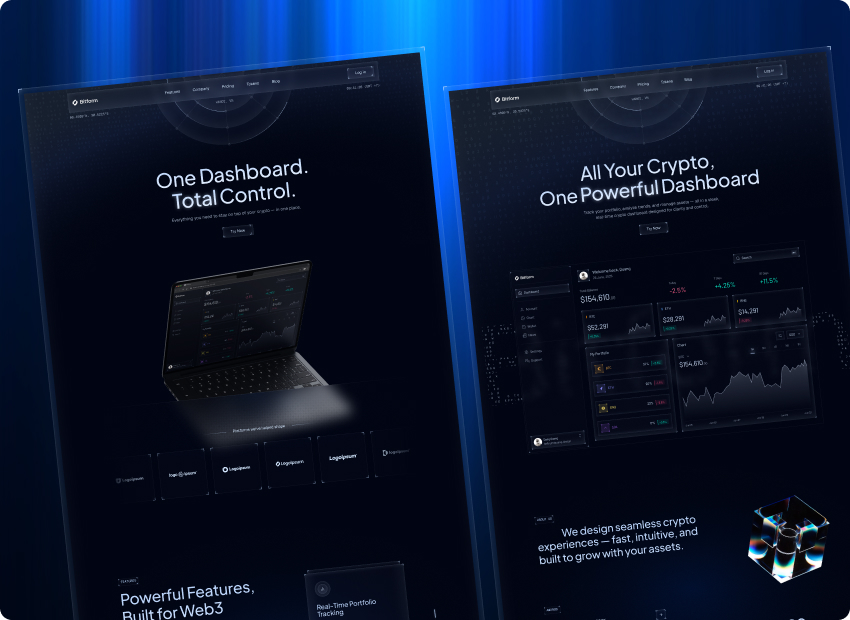Bitform – Crypto Trading Webflow Template