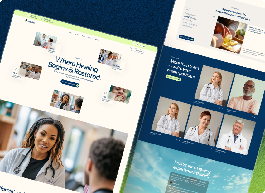 Incison – Modern Medical Webflow Template