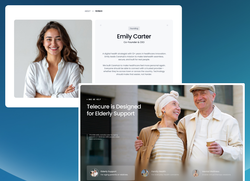 Sanoras – Healthcare Tech SaaS Webflow Template 