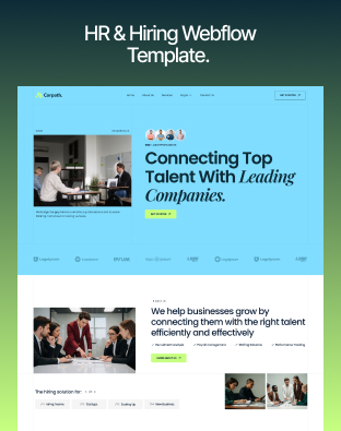 Corpath - HR & Hiring Webflow Template Corpath - HR & Hiring Webflow Template