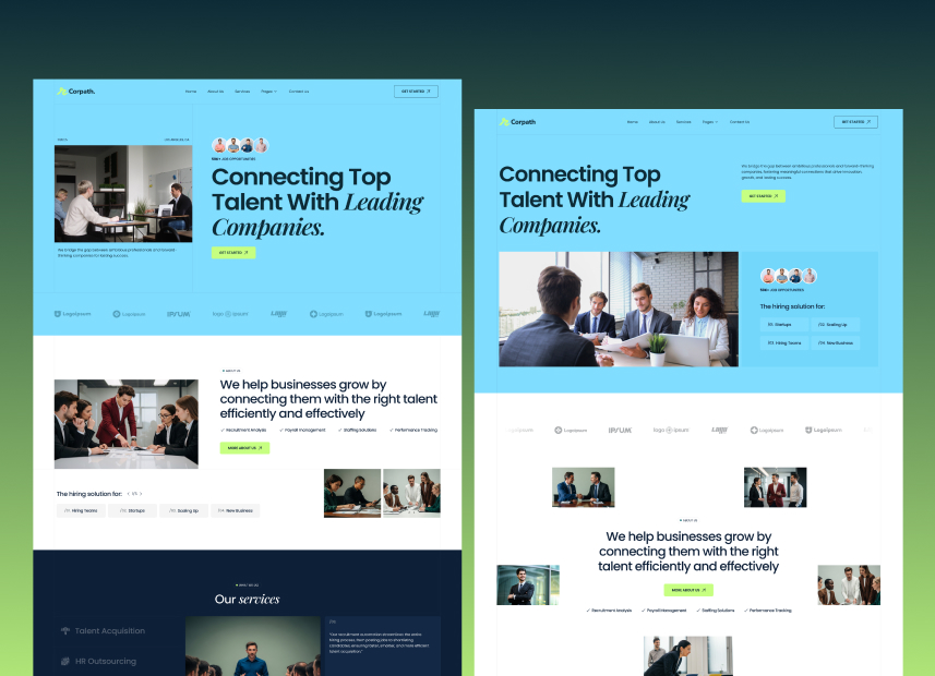 Corpath - HR & Hiring Webflow Template