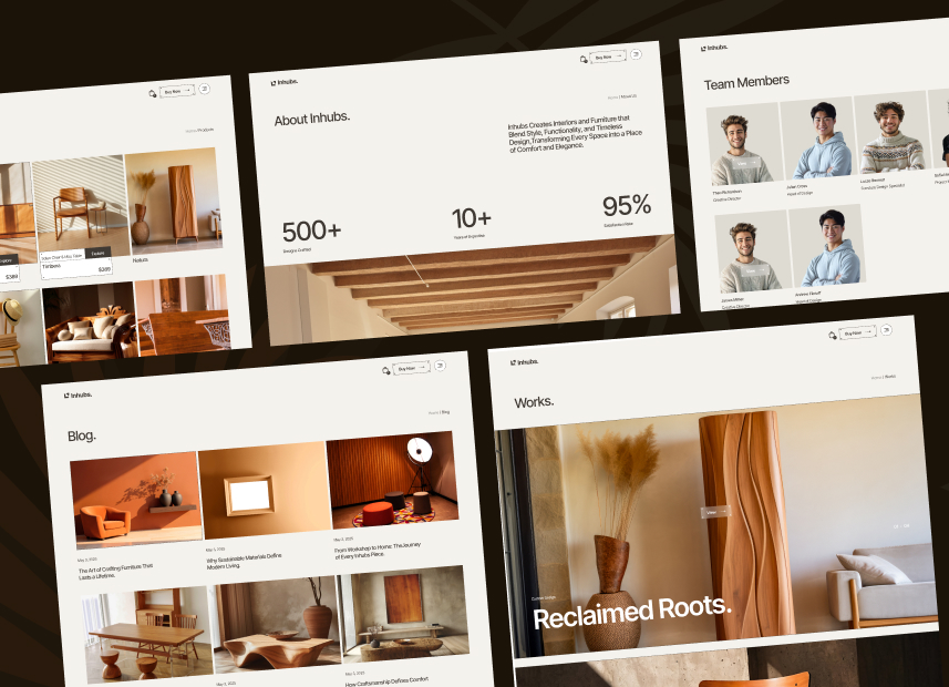 Inhubs - Retail & E-Commerce Website Template