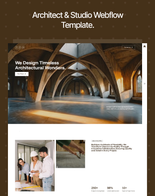 Buildpex - Architects & Interior Design Studios Webflow Template.