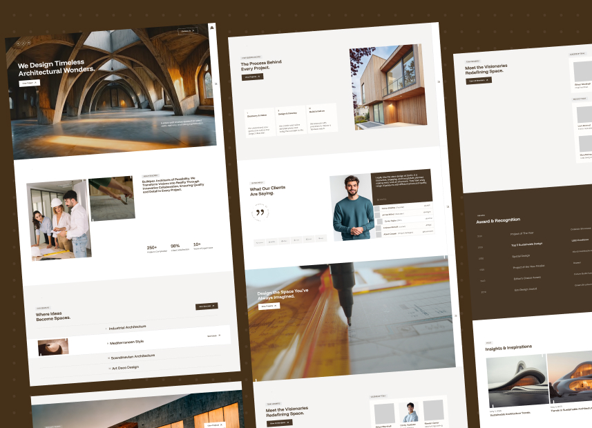 Buildpex - Architects & Interior Design Studios Webflow Template.
