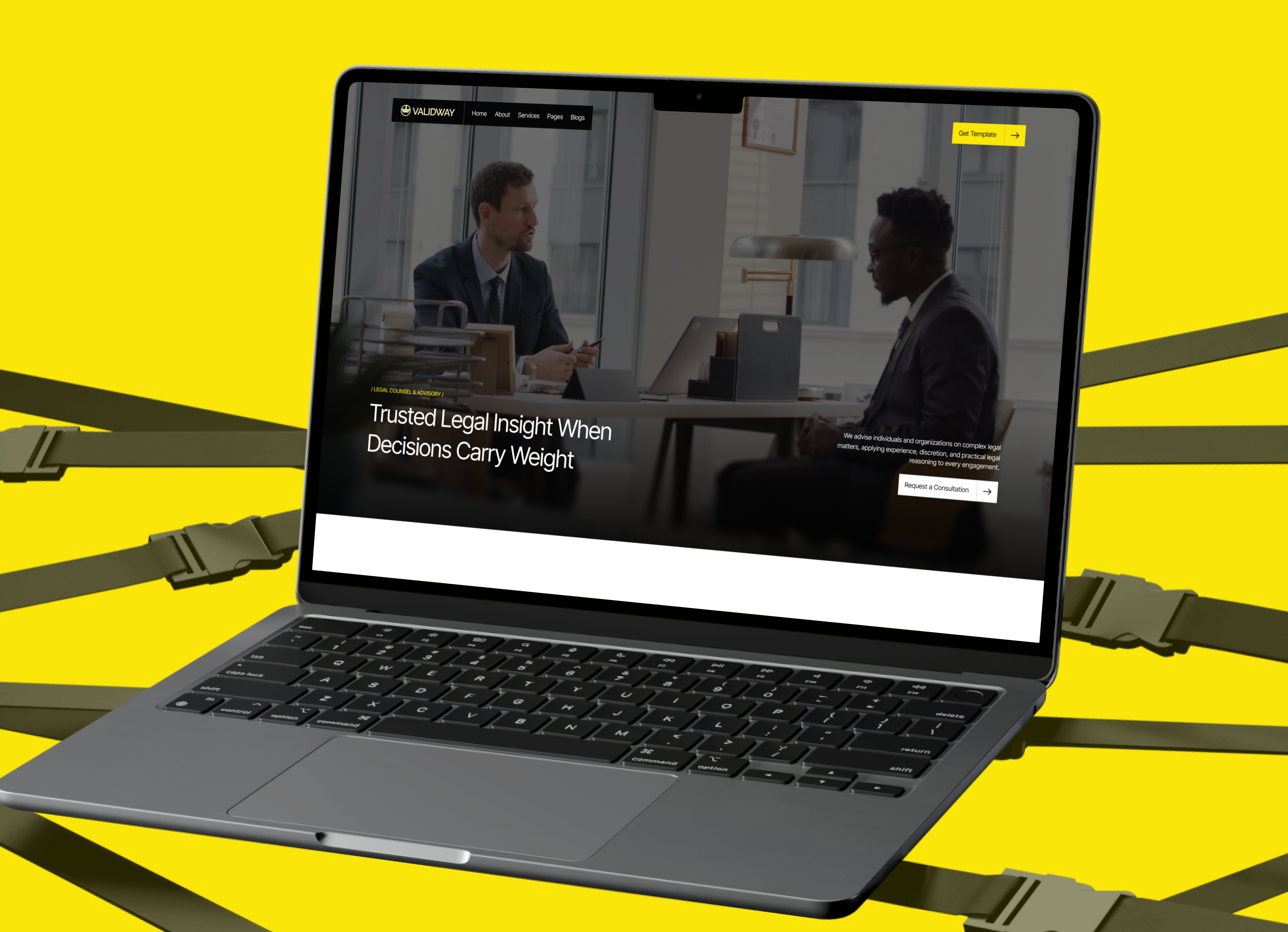 Validway - Law Farm & Attorney Webflow Template.