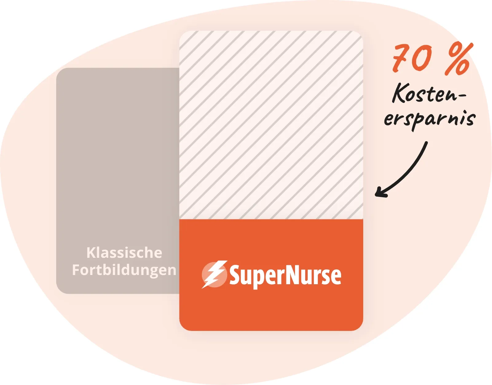 Kosten sparen durch die Nutzung der Lernwelt SuperNurse
