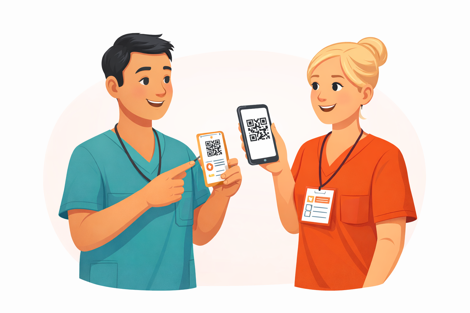 Grafik für Präsenzformate bei der Lernwelt SuperNurse