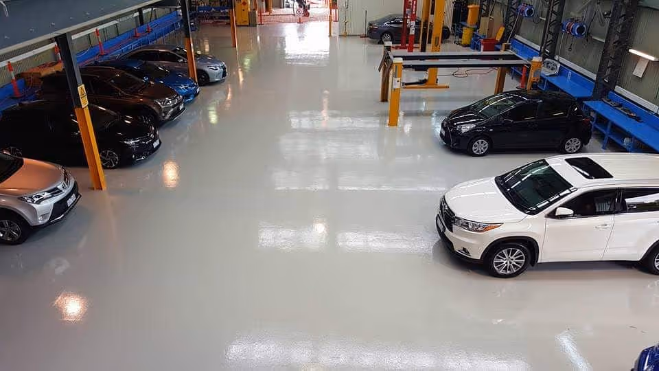 Commercial Garage Floor Coating In Los Angeles