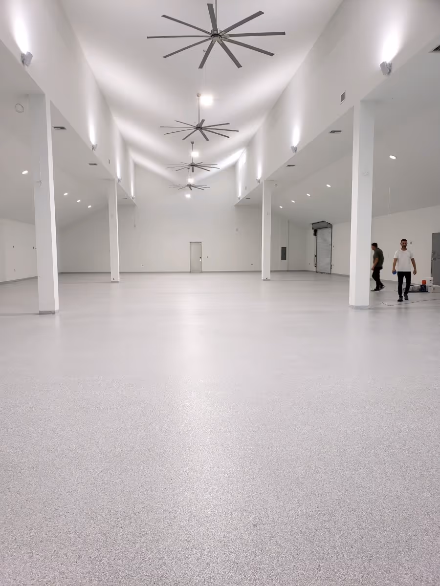 Epoxy Flake Flooring
