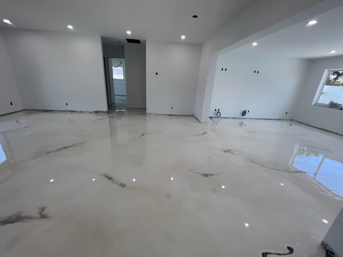 Metallic Epoxy Flooring Los Angeles