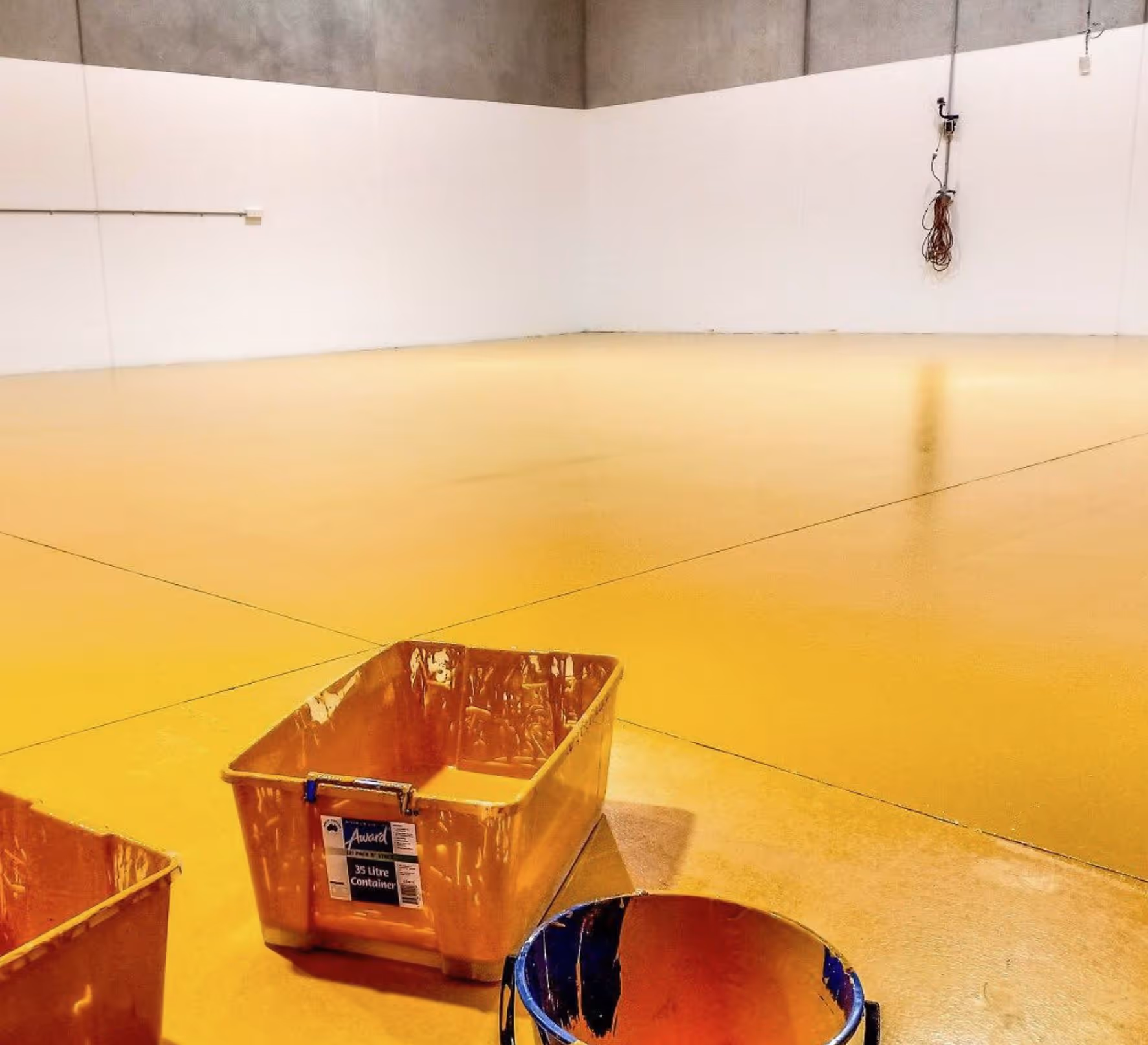 Orange Epoxy Floor Coating