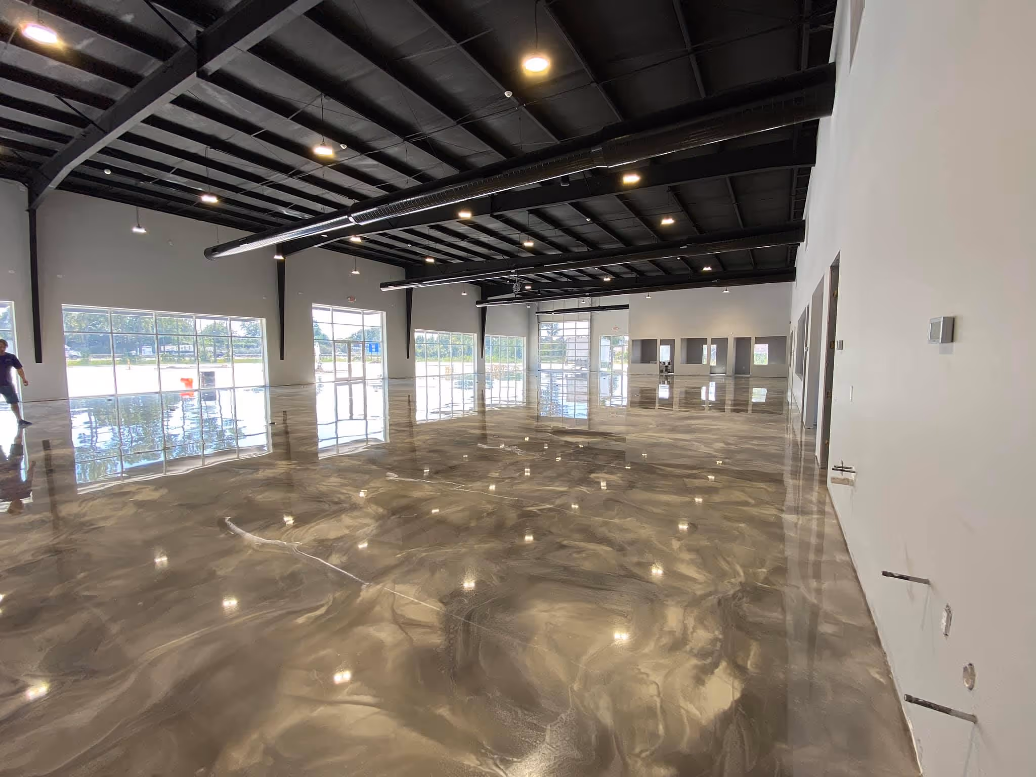 Metallic Epoxy Flooring In Los Angeles