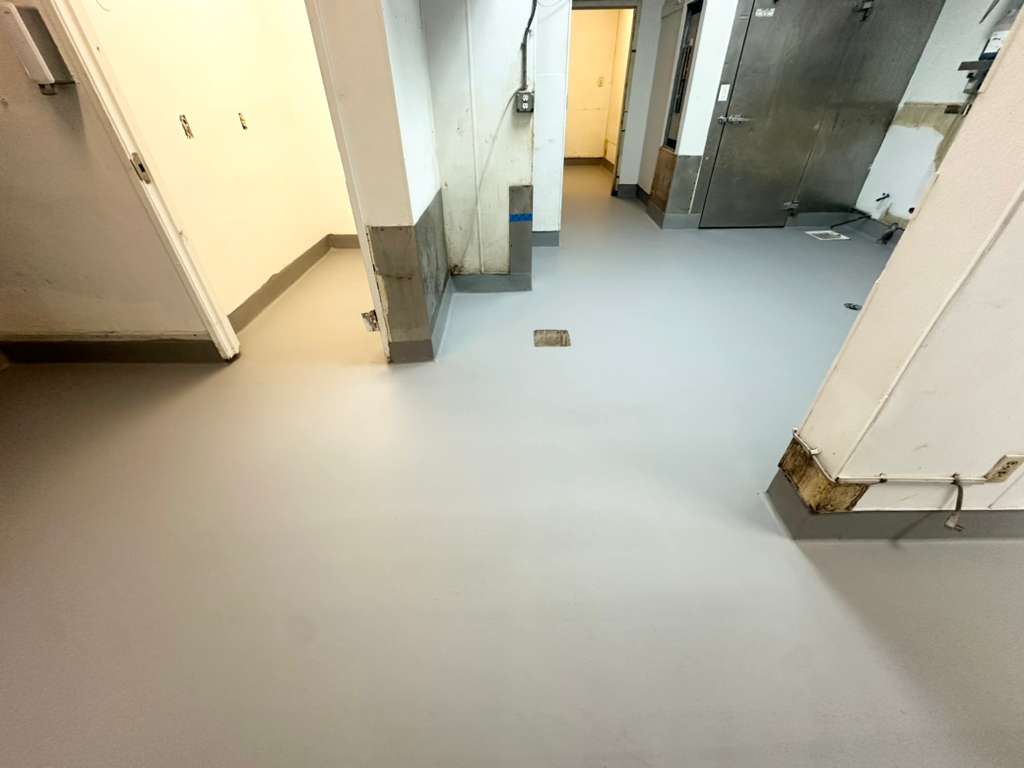 Restaurant with Urethane Cement Flooring