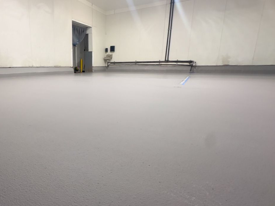 Urethane Cement Flooring in Commercial Space