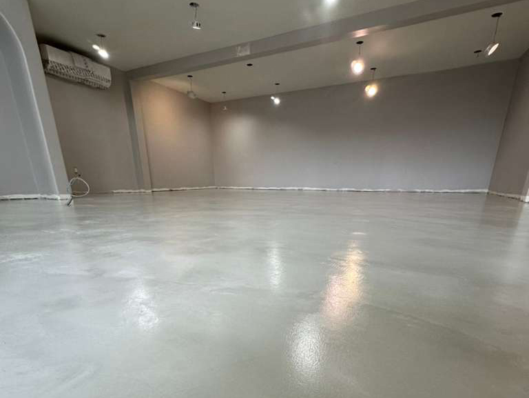Grey Microcement Floor