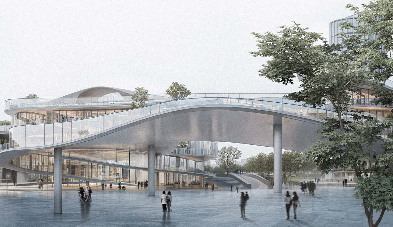a rendering of wharf design