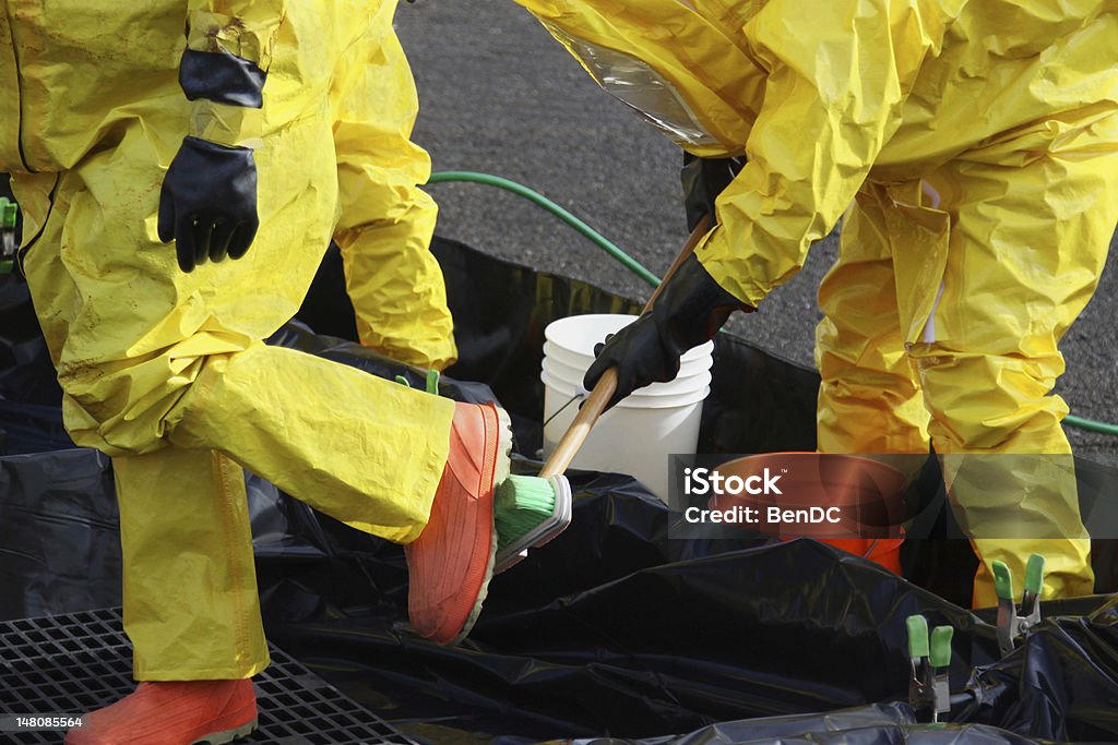 Securely stored hazardous materials, GMG EnviroSafe's spill containment solutions